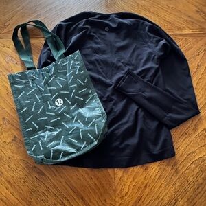 lululemon athletica Black Long Sleeve Top - NO TAG